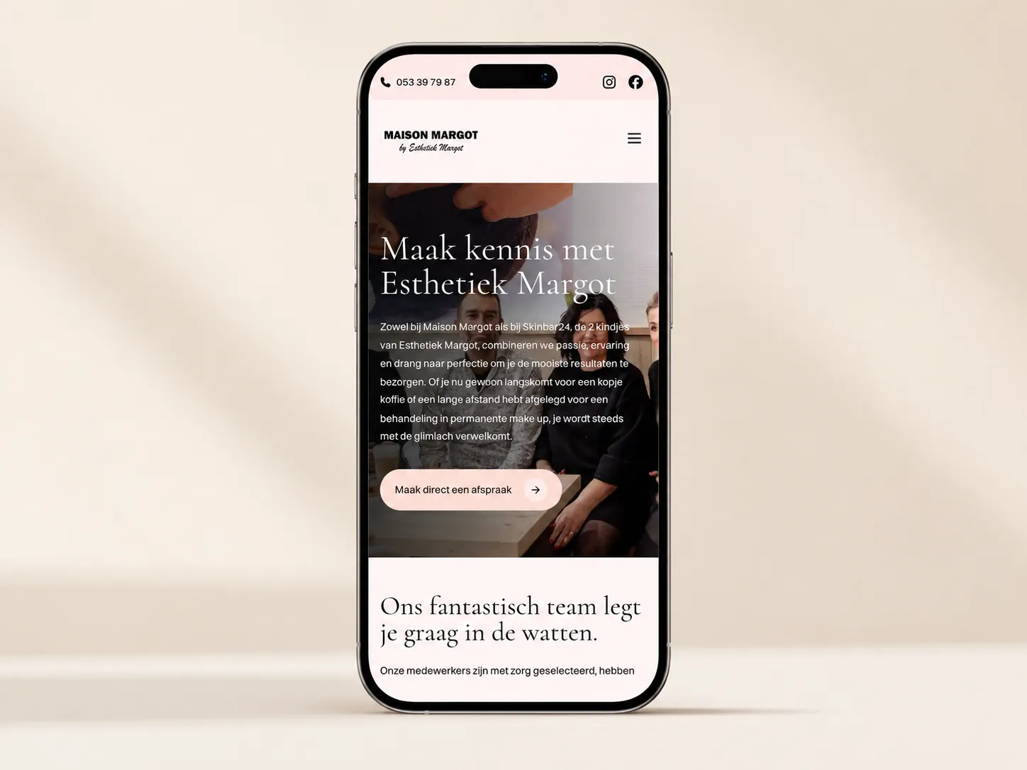 Maison Margot, tweede beeld van het project